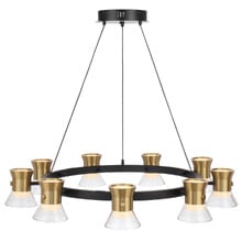 Shaina 9 Light LED Pendant